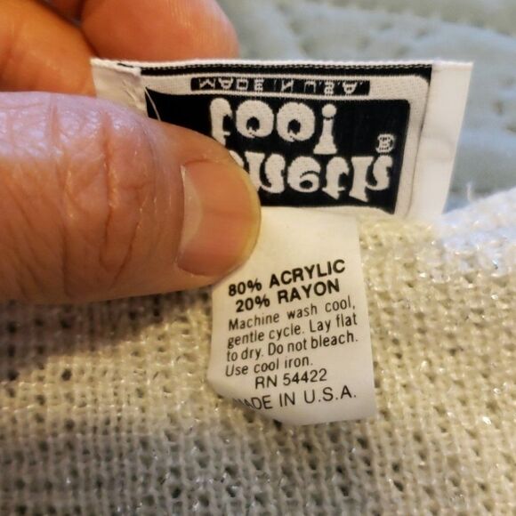Keneth to! Vintage sweater size m - Picture 9 of 9